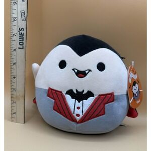Squishmallows Dracula Vlad Vampire 7" Kellytoy Plush Halloween New With Tags